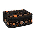 White And Orange Aboriginal Dot Print Small Lunch Bag