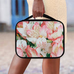 White And Pink Alstroemeria Print Classic Bible Case