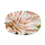 White And Pink Amaryllis Print Car Side Mirror Covers