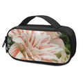 White And Pink Amaryllis Print Portable Cooler Travel Case