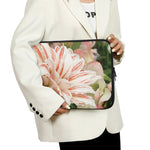 White And Pink Amaryllis Print Laptop Sleeve