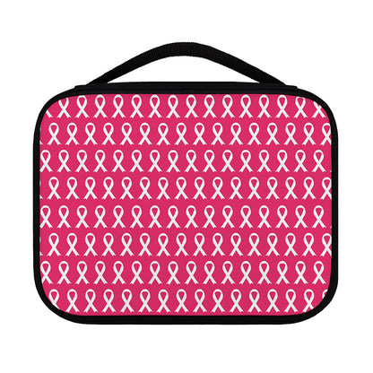White And Pink Breast Cancer Print Classic Bible Case