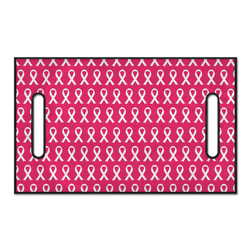 White And Pink Breast Cancer Print Golf Cart Seat Cover