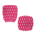 White And Pink Breast Cancer Print Office Chair Cover