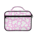 White And Pink Cow Print Briefcase Bible Bag