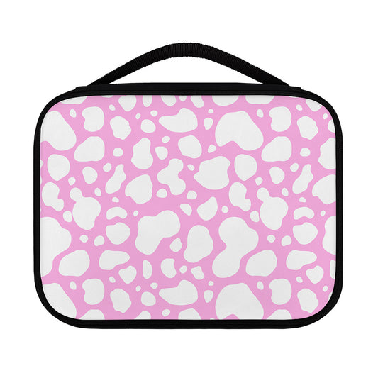 White And Pink Cow Print Classic Bible Case