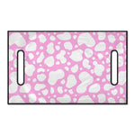 White And Pink Cow Print Golf Cart Seat Cover