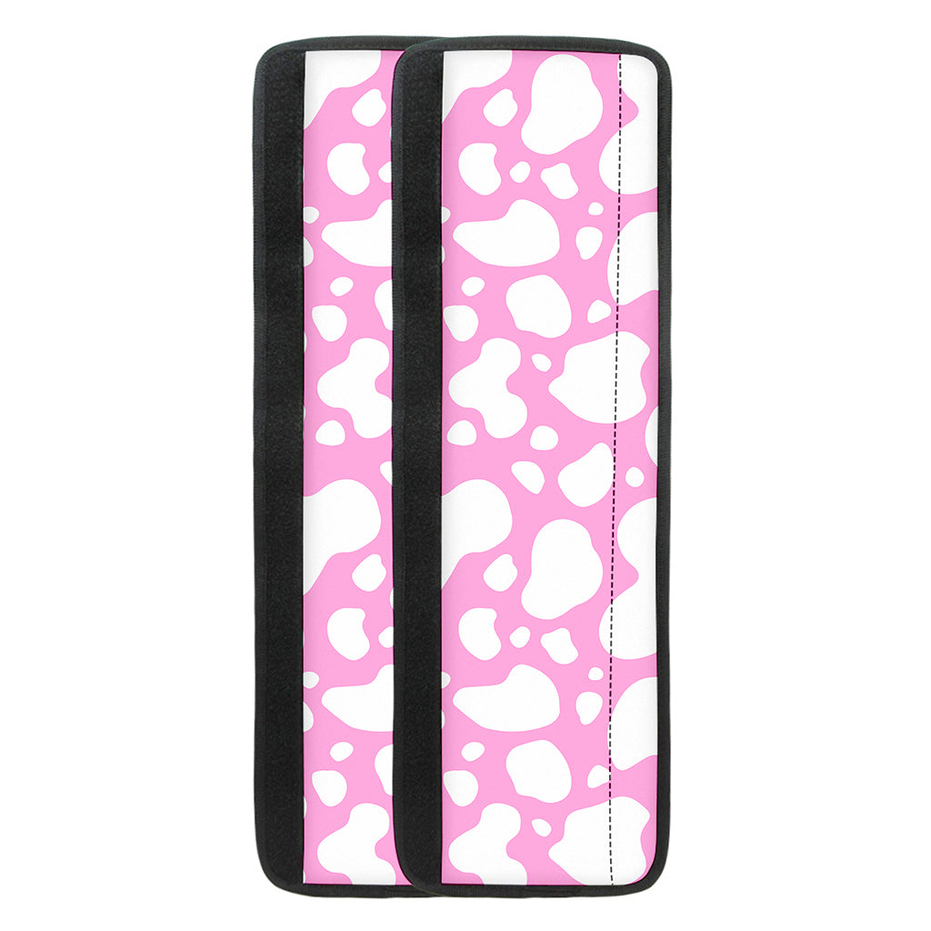 White And Pink Cow Print Refrigerator Handle Covers