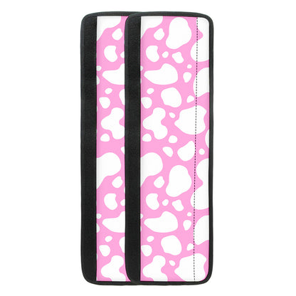 White And Pink Cow Print Refrigerator Handle Covers