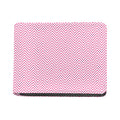 White And Pink Zigzag Pattern Print Bifold Wallet
