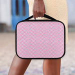 White And Pink Zigzag Pattern Print Classic Bible Case