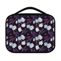 White And Purple Tulip Pattern Print Classic Bible Case