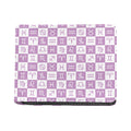 White And Purple Zodiac Signs Print Bifold Wallet