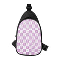White And Purple Zodiac Signs Print Sling Bag