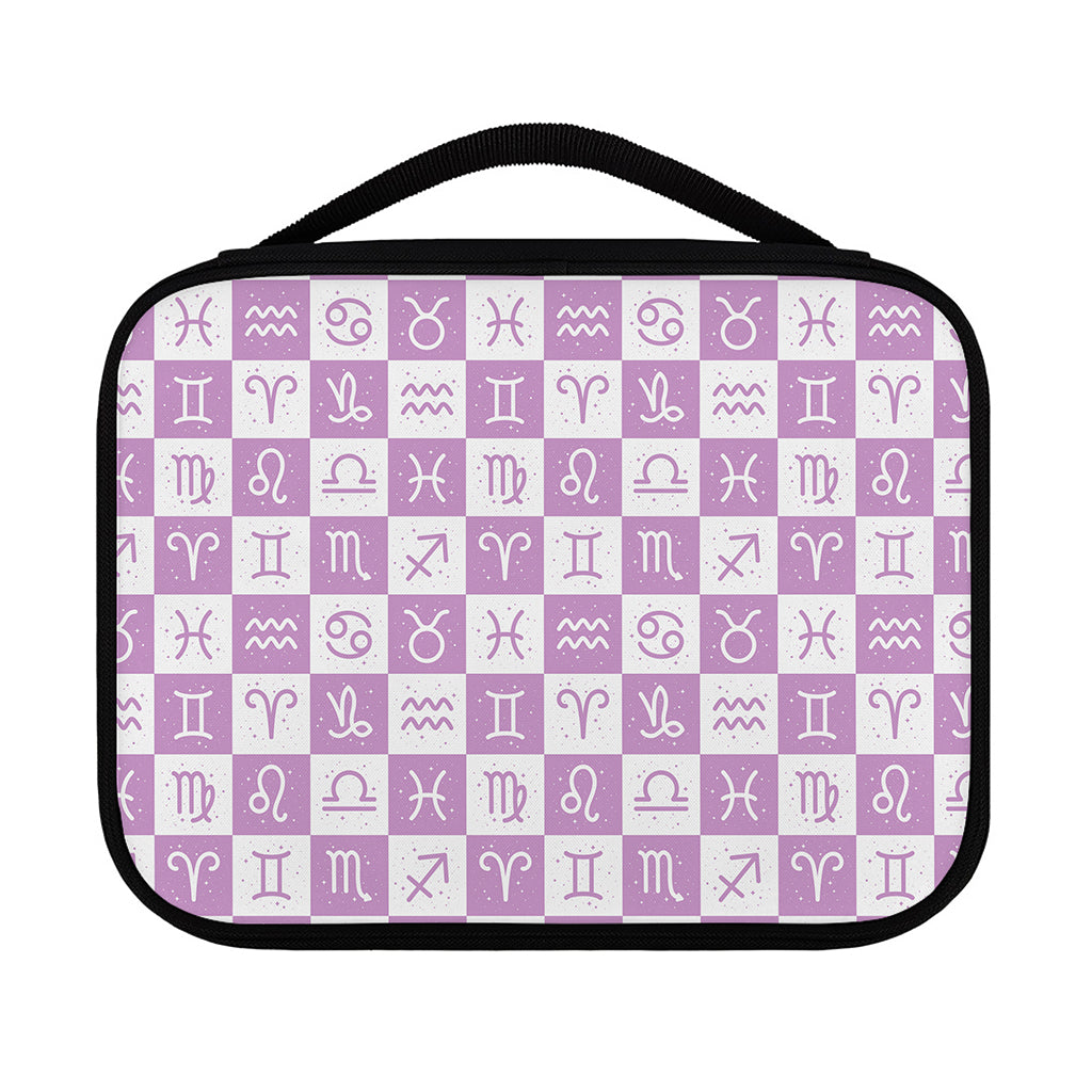 White And Purple Zodiac Signs Print Classic Bible Case