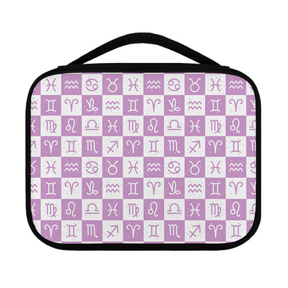 White And Purple Zodiac Signs Print Classic Bible Case