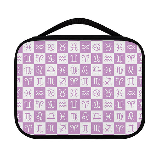 White And Purple Zodiac Signs Print Classic Bible Case