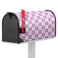 White And Purple Zodiac Signs Print Mailbox Cover