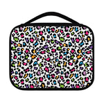 White And Rainbow Leopard Print Classic Bible Case