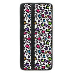 White And Rainbow Leopard Print Refrigerator Handle Covers