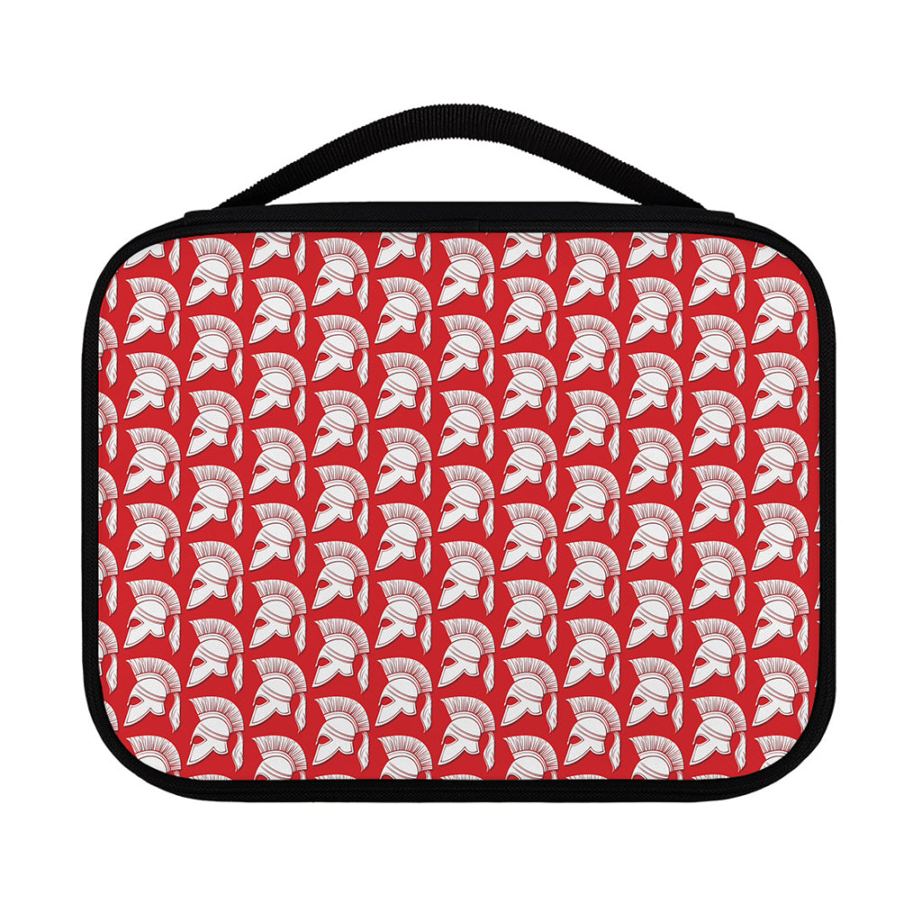 White And Red Spartan Pattern Print Classic Bible Case
