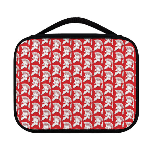 White And Red Spartan Pattern Print Classic Bible Case