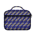 White And Yellow DNA Pattern Print Briefcase Bible Bag