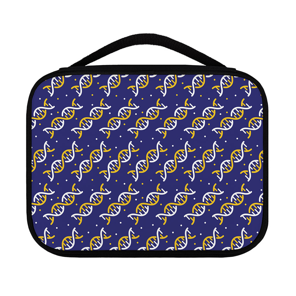 White And Yellow DNA Pattern Print Classic Bible Case