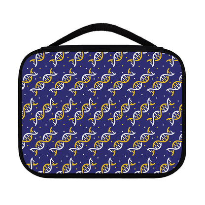 White And Yellow DNA Pattern Print Classic Bible Case