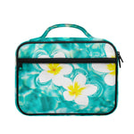 White And Yellow Plumeria In Water Print Briefcase Bible Bag