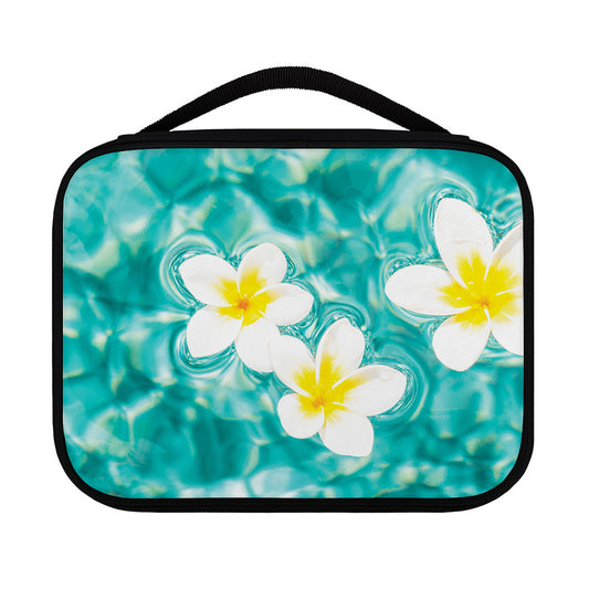 White And Yellow Plumeria In Water Print Classic Bible Case