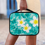 White And Yellow Plumeria In Water Print Classic Bible Case