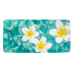 White And Yellow Plumeria In Water Print Towel
