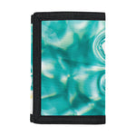 White And Yellow Plumeria In Water Print Trifold Wallet