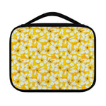 White And Yellow Plumeria Pattern Print Classic Bible Case