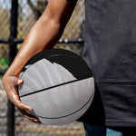 White Angel Wings Print Basketball