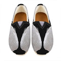 White Angel Wings Print Casual Shoes