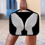 White Angel Wings Print Classic Bible Case