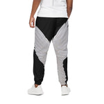 White Angel Wings Print Cotton Pants