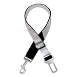 White Angel Wings Print Dog Seat Belt