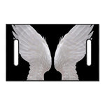 White Angel Wings Print Golf Cart Seat Cover