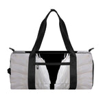 White Angel Wings Print Gym Bag