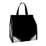 White Angel Wings Print Insulated Lunch Tote