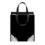 White Angel Wings Print Insulated Lunch Tote