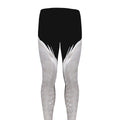 White Angel Wings Print Men's Leggings