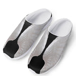 White Angel Wings Print Mesh Casual Shoes