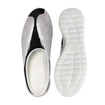 White Angel Wings Print Mesh Casual Shoes