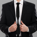 White Angel Wings Print Necktie