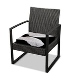 White Angel Wings Print Outdoor Seat Cushion Cover