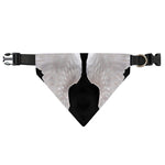 White Angel Wings Print Over The Collar Dog Bandana